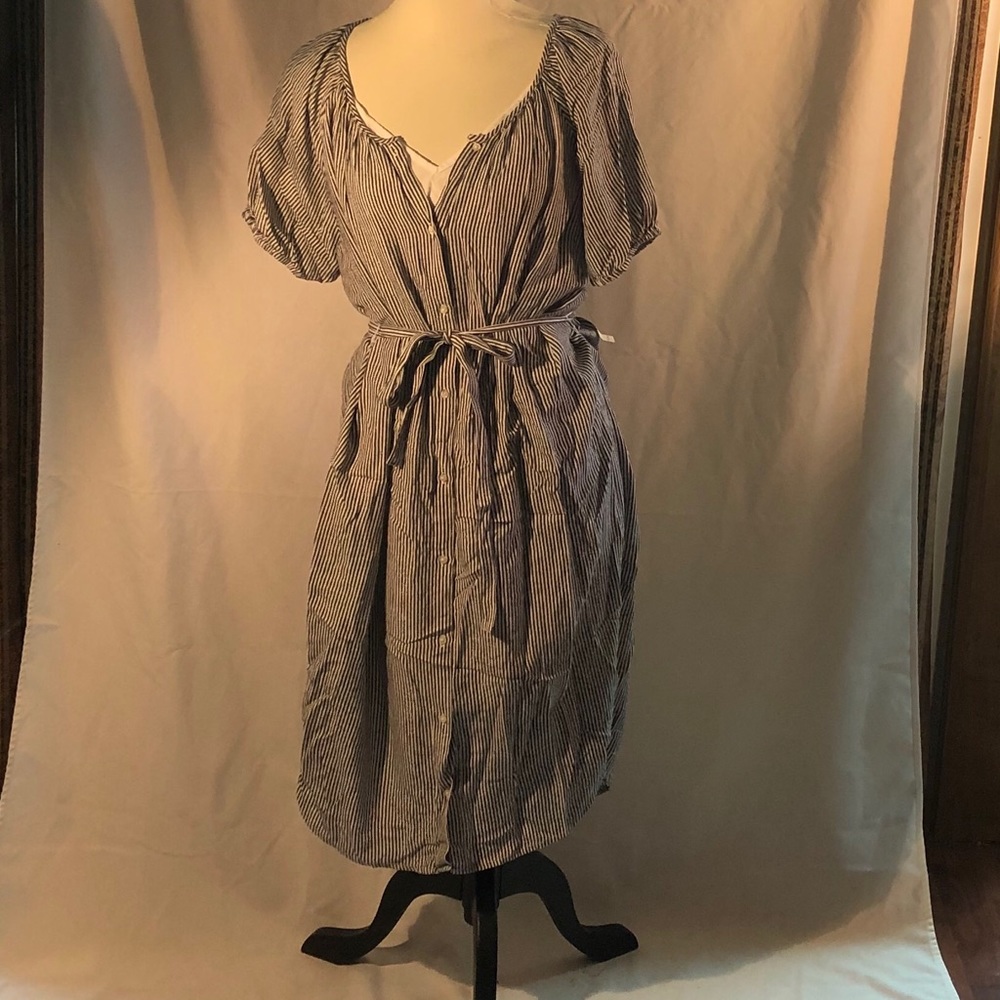 Old Navy Double Layer Button-up Dress